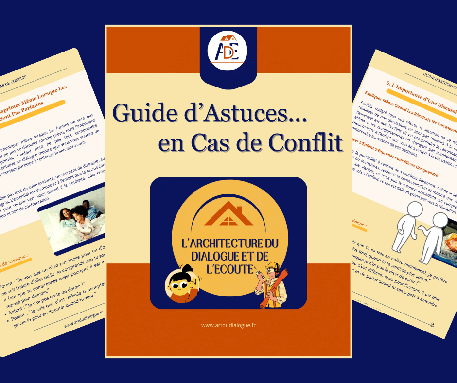 1 accompagnement parental et éducatif sur artdudialogue avec le guide d'astuces en cas de conflit, gratuit
