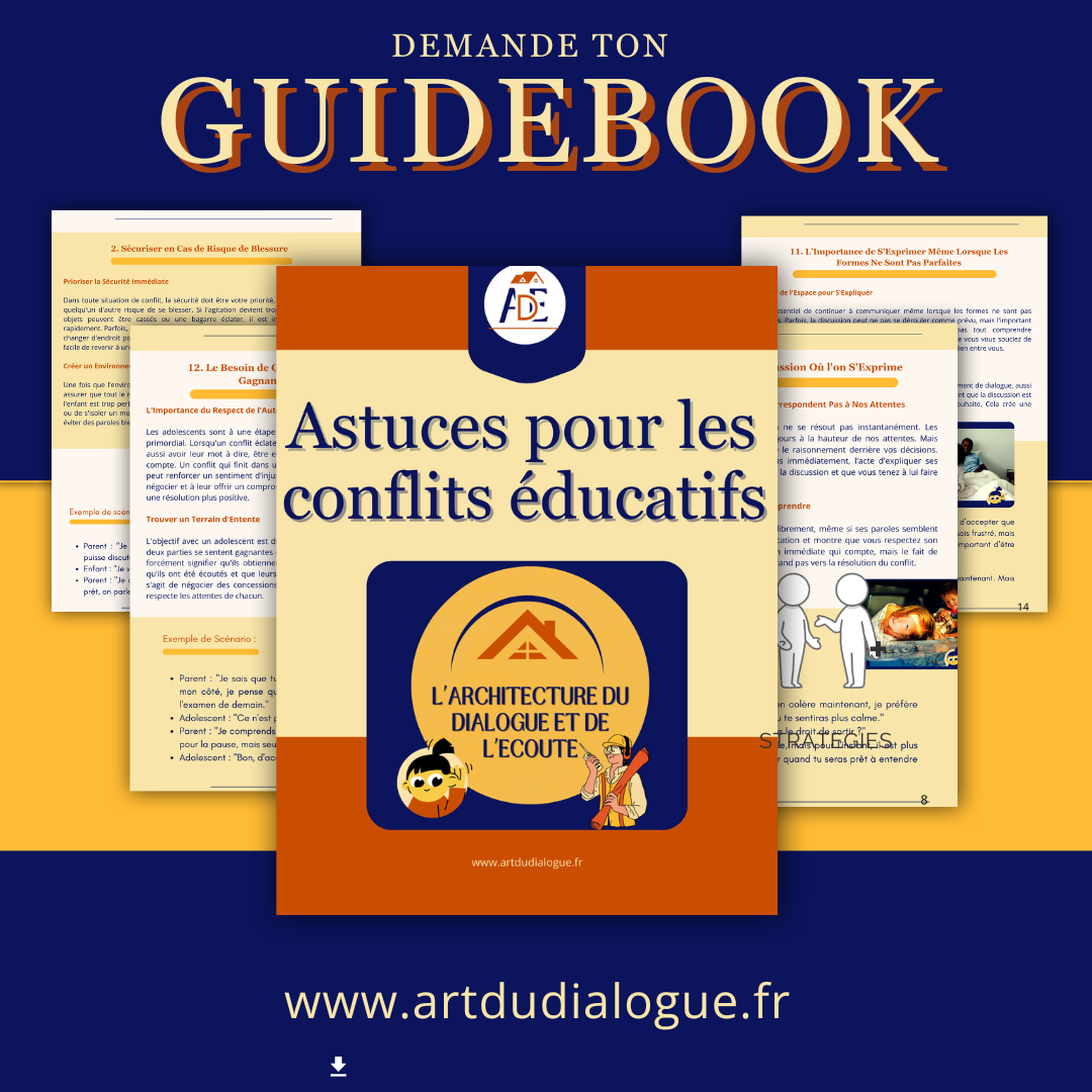 Guide d'astuces en cas de conflit pour l'éccompagnement éducatif et parental des familles réunionnaises